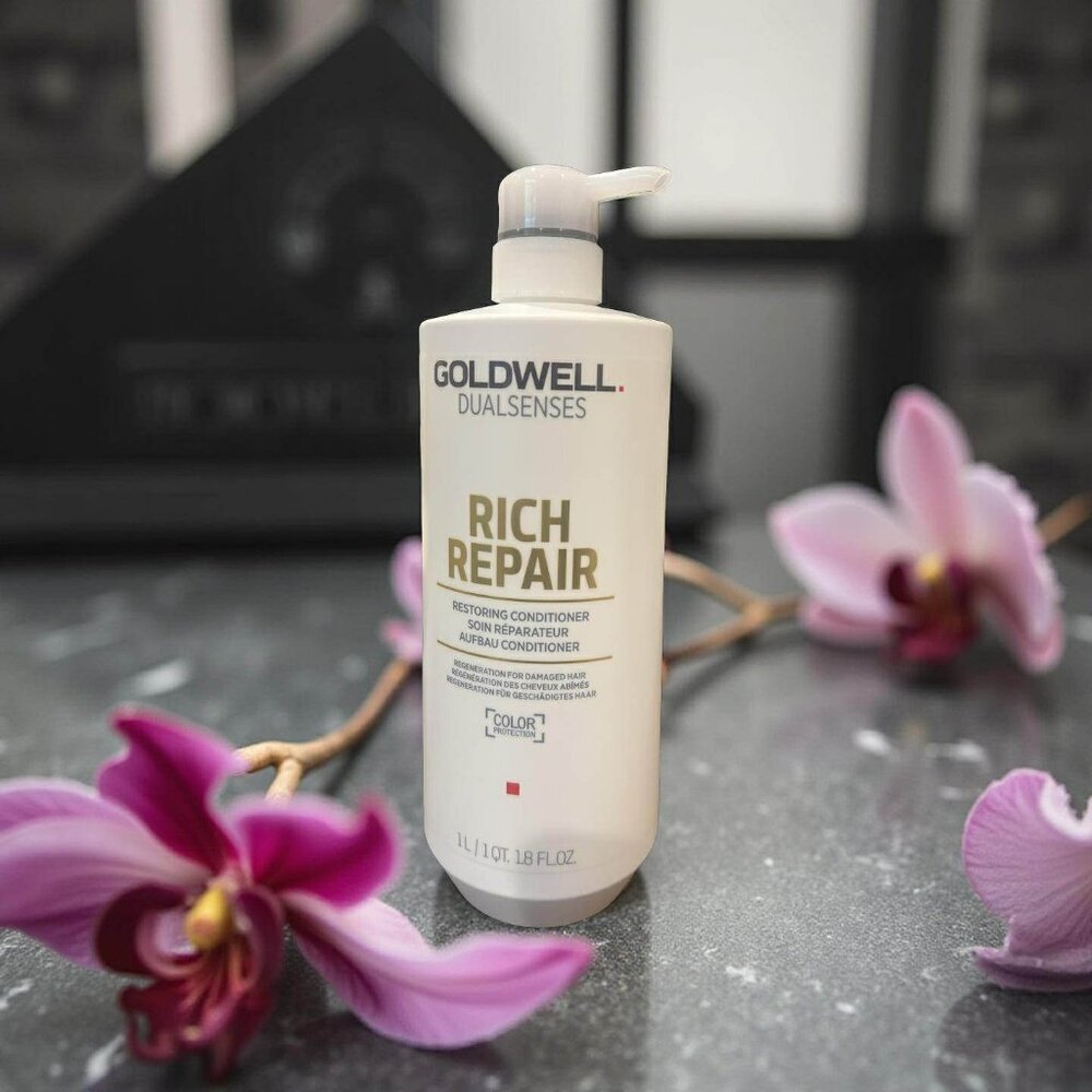 Goldwell Dualsenses Rich Repair Conditioner Liter 33.8 oz